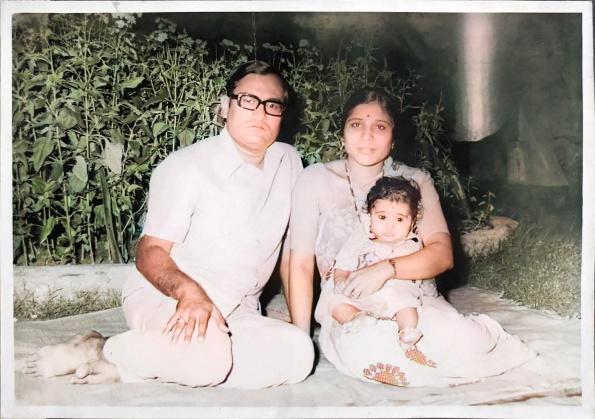 Maa and Paa with dada